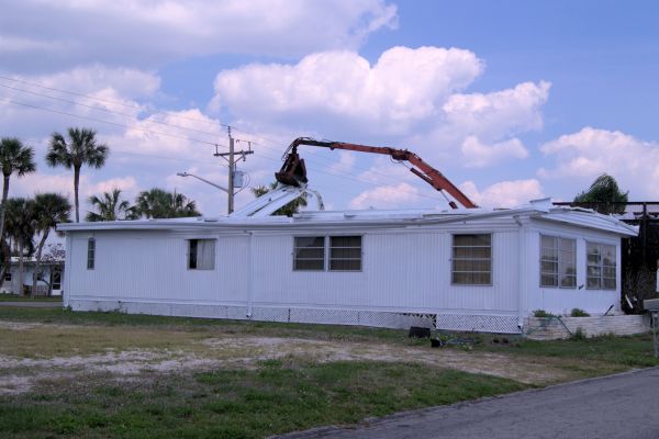 Mobile Home Demolition in Lafayette