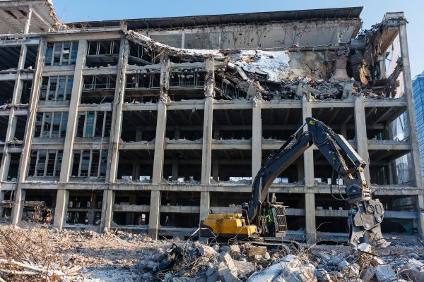 Commercial Building Demolition in Lafayette