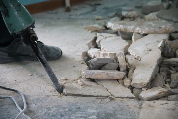 Concrete Porch Removal in Lafayette