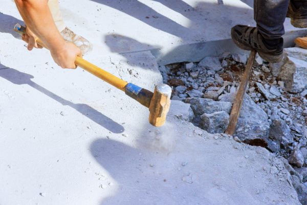 Concrete Pavement Demolition in Lafayette